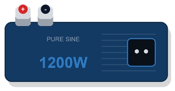 Victron Phoenix 1200VA pure sine-wave inverter