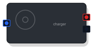 Campervan shore-power battery charger