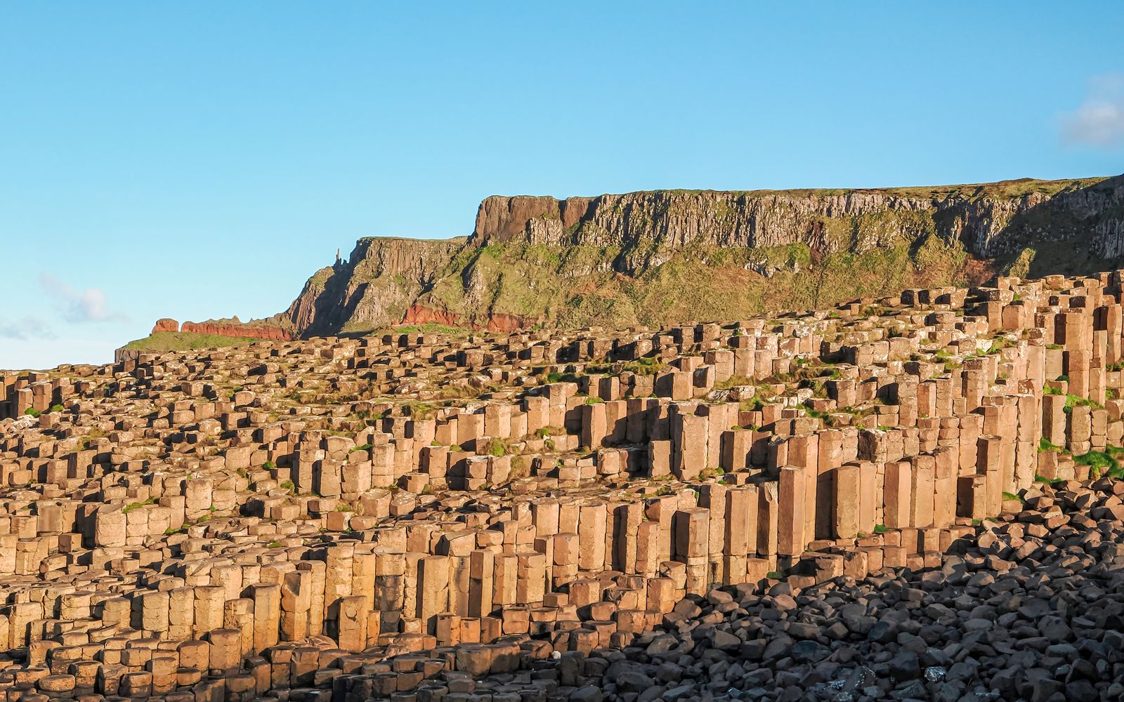 The basalt columns of the Giant’s Causeway, Northern Ireland