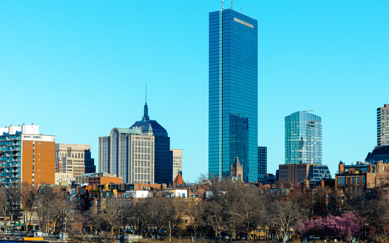 The Boston skyline, Massachusetts